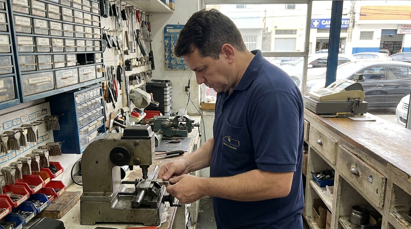 Confecção de Chave Automotiva profissional no Codim, Campos dos Goytacazes‑RJ