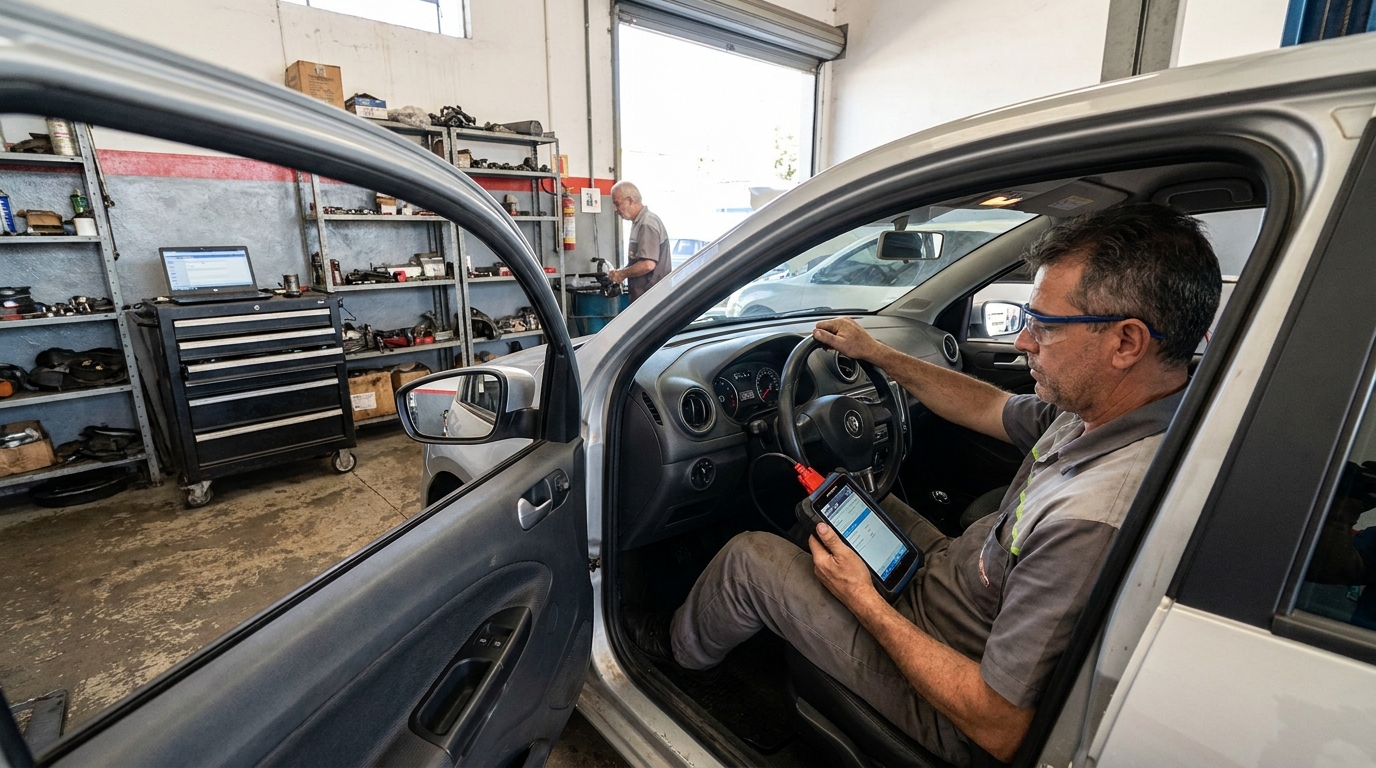 Reset de Airbag profissional no Codim, Campos dos Goytacazes‑RJ